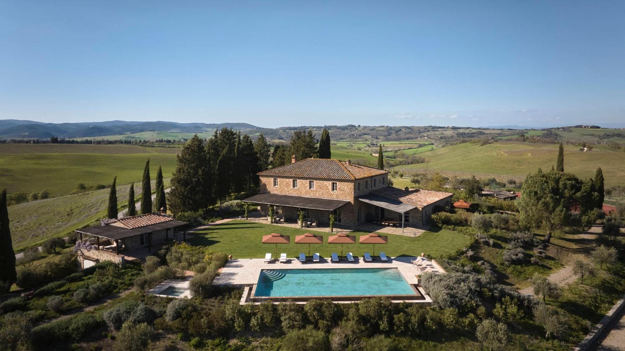 Готель Rosewood Castiglion Del Bosco Монтальчино Екстер'єр фото
